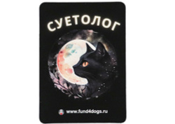 Магнит кот "Суетолог" Товары благотворительных фондов