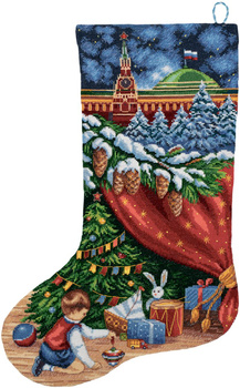 Набор подвесок «Новогодние сапожки», красные, набор из 2-х штук