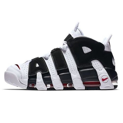 Buy nike air hotsell more uptempo black white