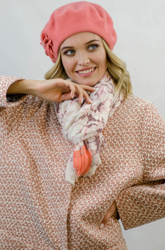 шарф-платок из пашмины с бисером PAVLINO купить в интернет-магазине Wildberries