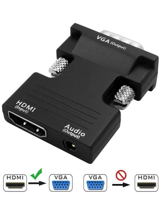 vga output to hdmi input adapter