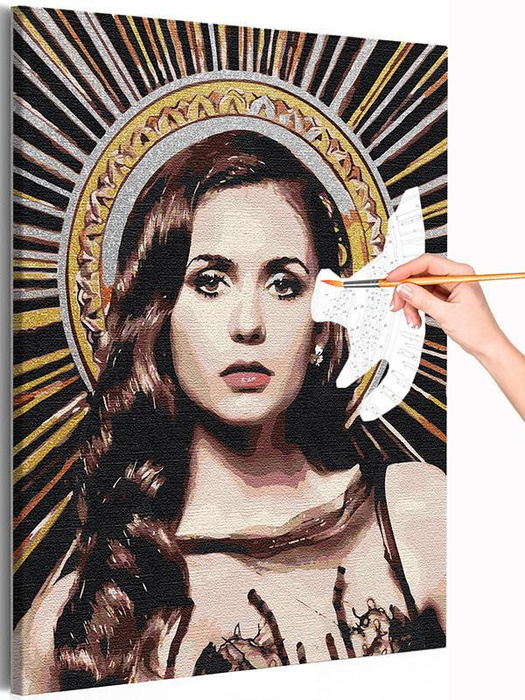 Елена Дневники вампира Раскраска картина по номерам на холсте с ...