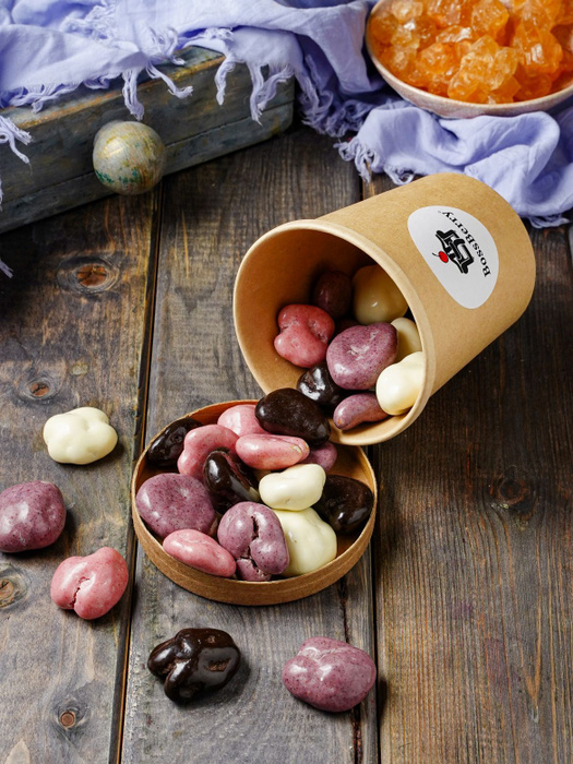 Грецкий орех ассорти в шоколаде и йогуртовой глазури BossBerry - Орехи ...