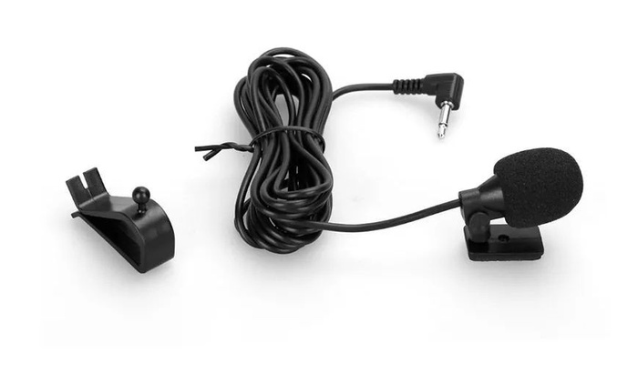 Микрофон петличный Teyes Mic-1, черный, для магнитол на андроид ...