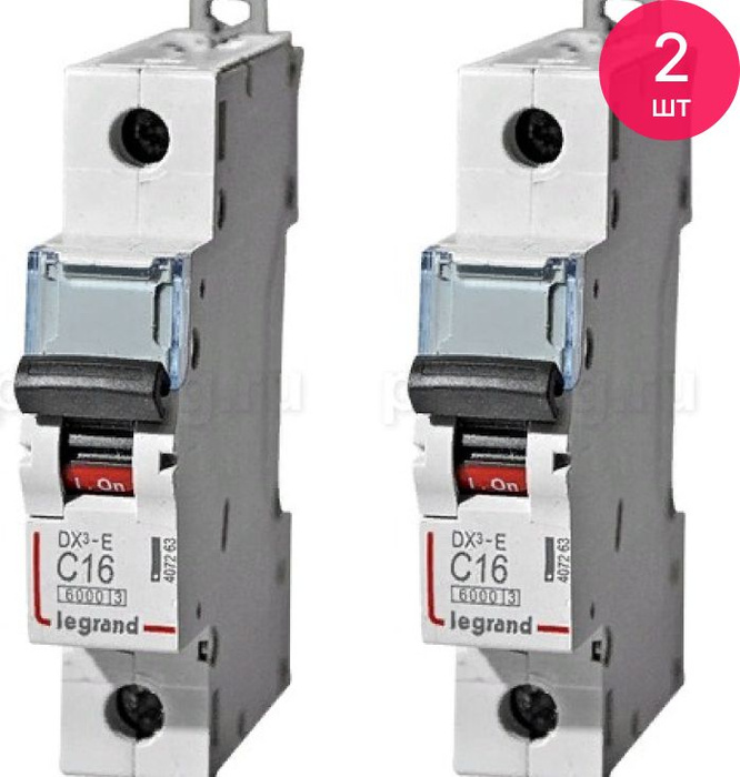 Купить Автоматический выключатель Legrand / Легранд DX3-E, 1Р 16А ...