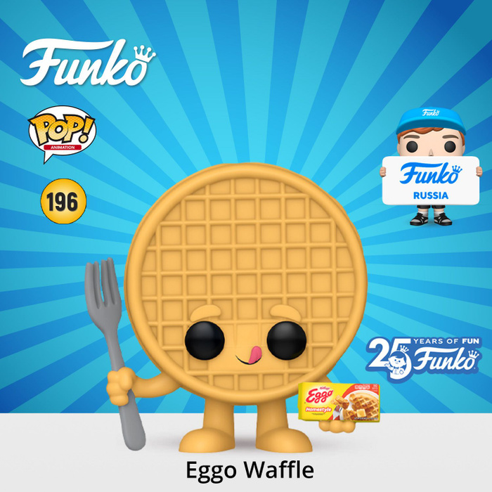 Фигурка Funko POP! Ad Icons Kelloggs Eggo Waffle/ Фанко ПОП в виде