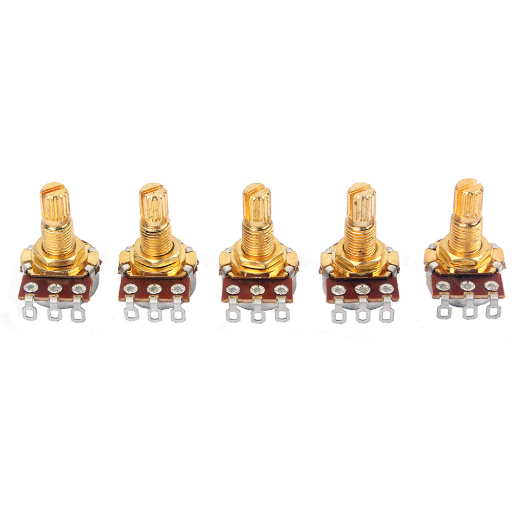 (5 моделей и 1 комплект) Потенциометр B500K golden potentiometer ...