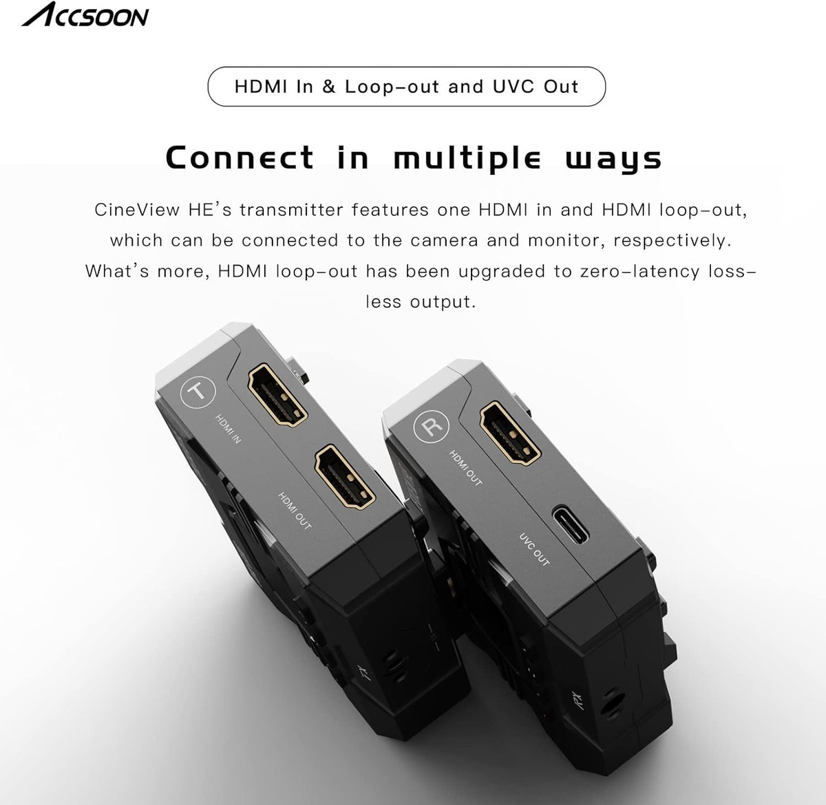 Многоспектральная беспроводная система передачи видеосигнала Accsoon ...