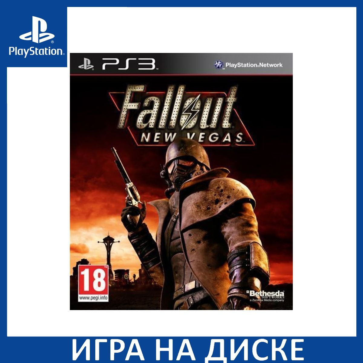 Диск с Игрой Fallout: New Vegas (PS3). Новый лицензионный запечатанный диск.