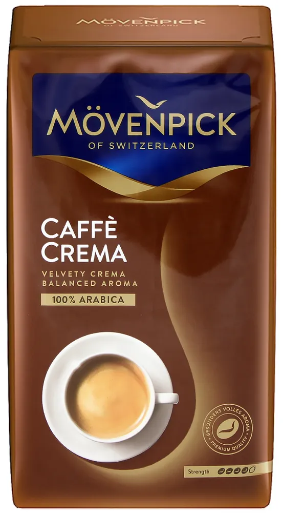 MOVENPICK (J.J. Darboven) Кофе CREMA Caffe, молотый, 500 гр., 500 г, фото 2