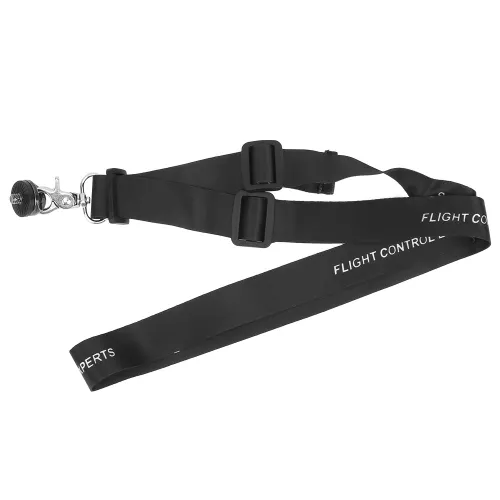 Регулируемый страховочный шнур для стабилизатора DJI OM 4/Osmo Mobile 2/3, черный