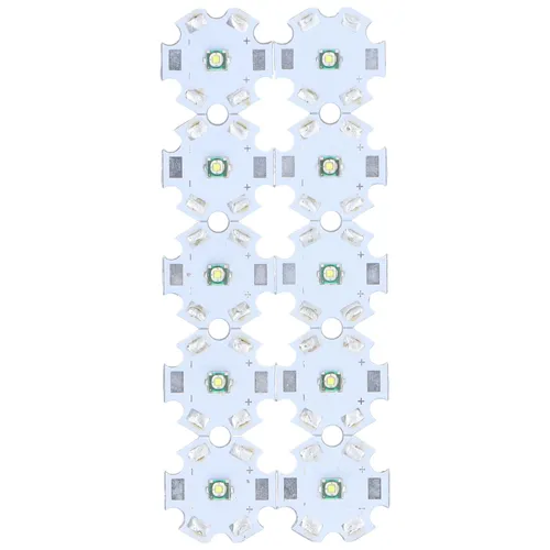 Высокояркие SMD светодиоды 3W белый свет 6000-6500K на алюминиевой плате для DIY, моделей, шкафов и