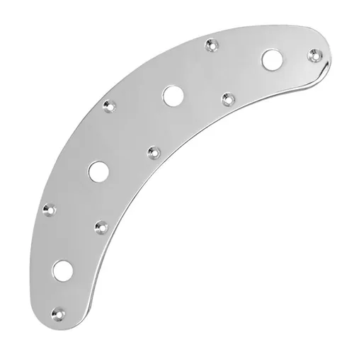 Гитарный переключатель управления пластиной изогнутый 8 отверстий 3 части потенциометра