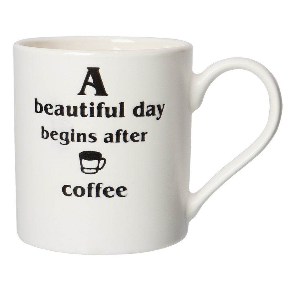 Кружка керамическая Beautiful Day, 350 мл, керамика
