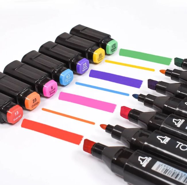 Amazon.com: Molotow Empty Refillable Paint or Ink Urban Street Marker set of 5 P