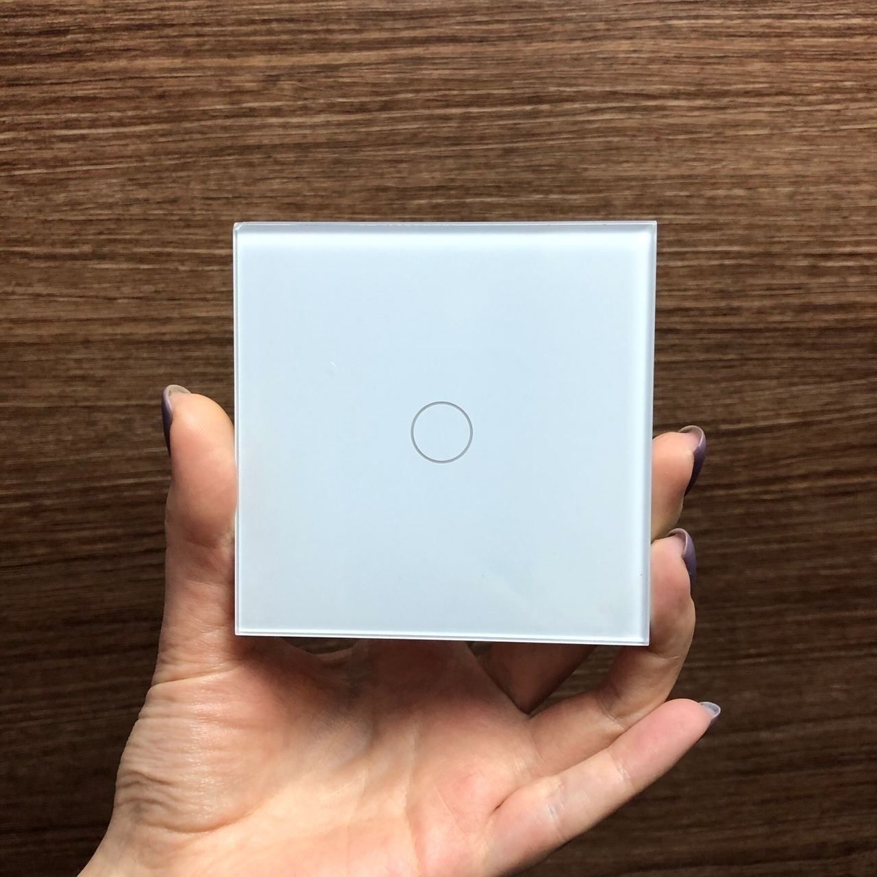 Обновлённый Умный выключатель сенсорный для Яндекс Алисы белый с WIFI ...