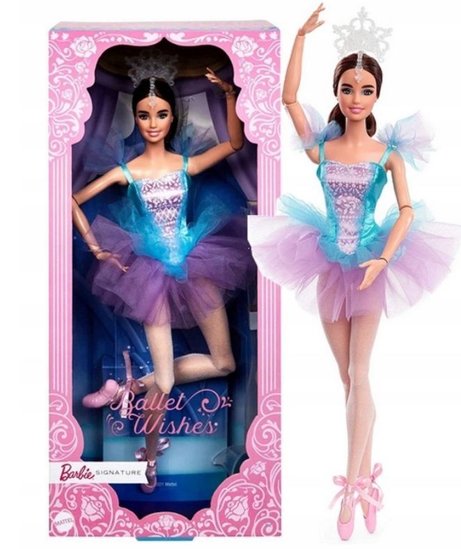 Кукла Mattel Barbie Signature Ballet Wishes Коллекционная кукла ...