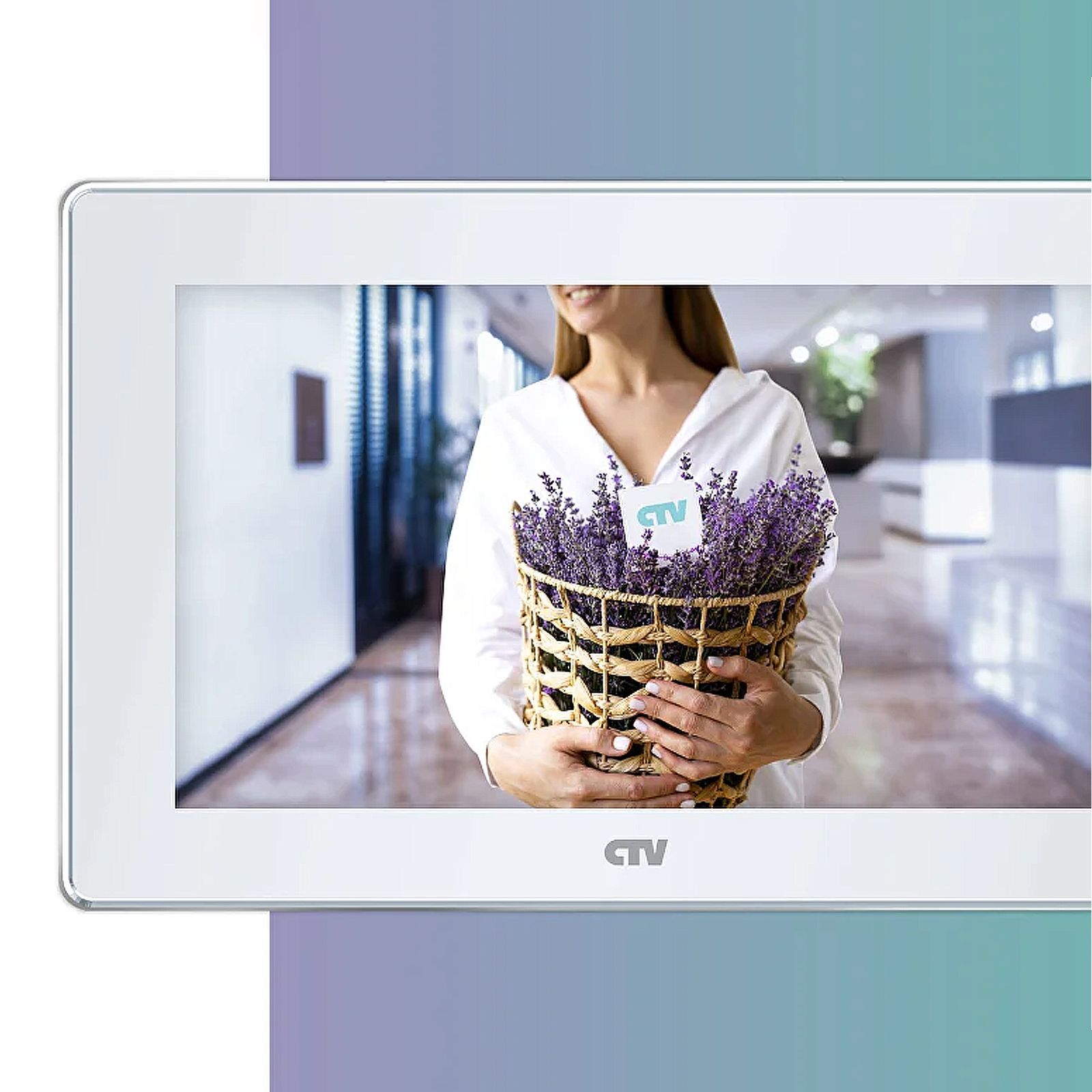 Видеодомофон CTV CTV-M5102-для квартиры_10 Дюймов, 1024x600 купить по ...