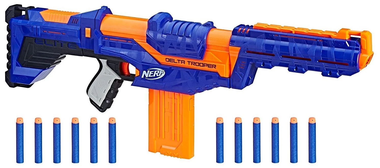 Бластер автомат Нёрф Элит Дельта Трупер / Nerf N-Strike Elite