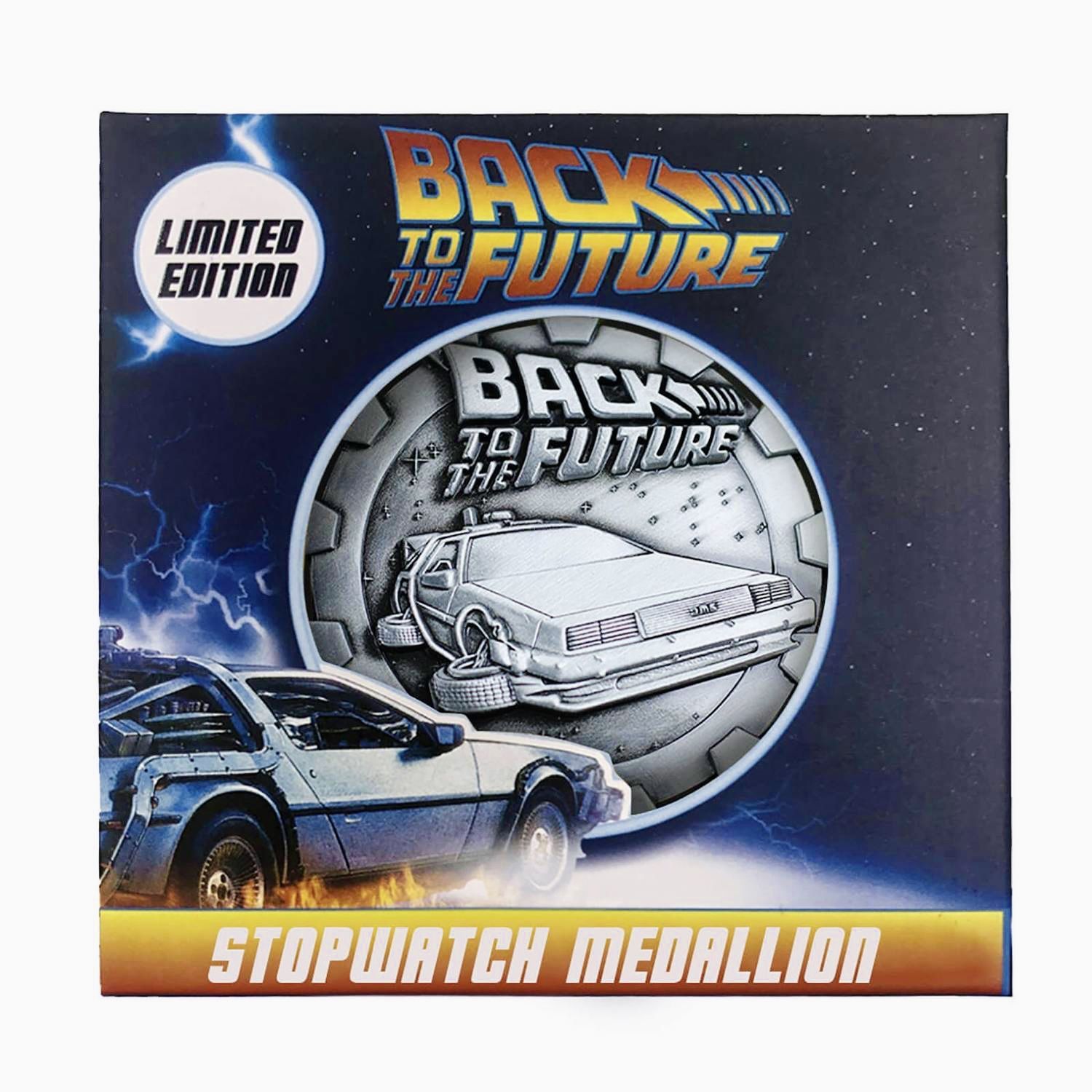 Медальон Назад в Будущее Back to the Future Stopwatch, Англия, Ограниченное Издание