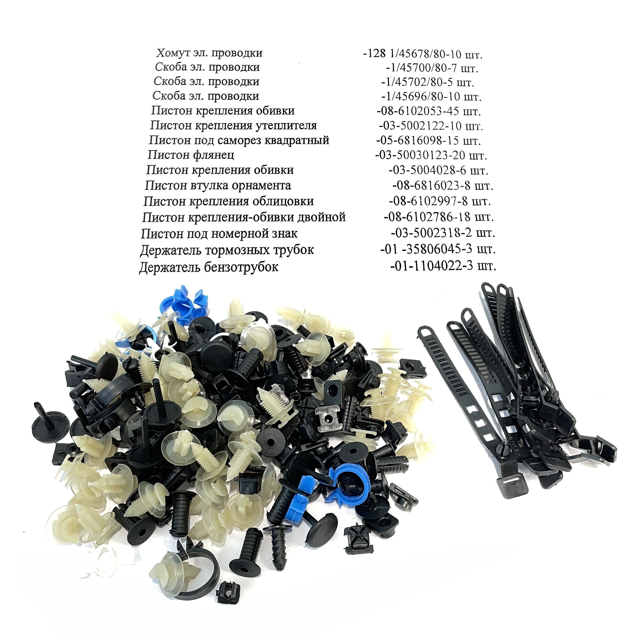 アクセサリー ACE Клипса крепежная автомобильная CITY PARTS, 1 шт. купить c