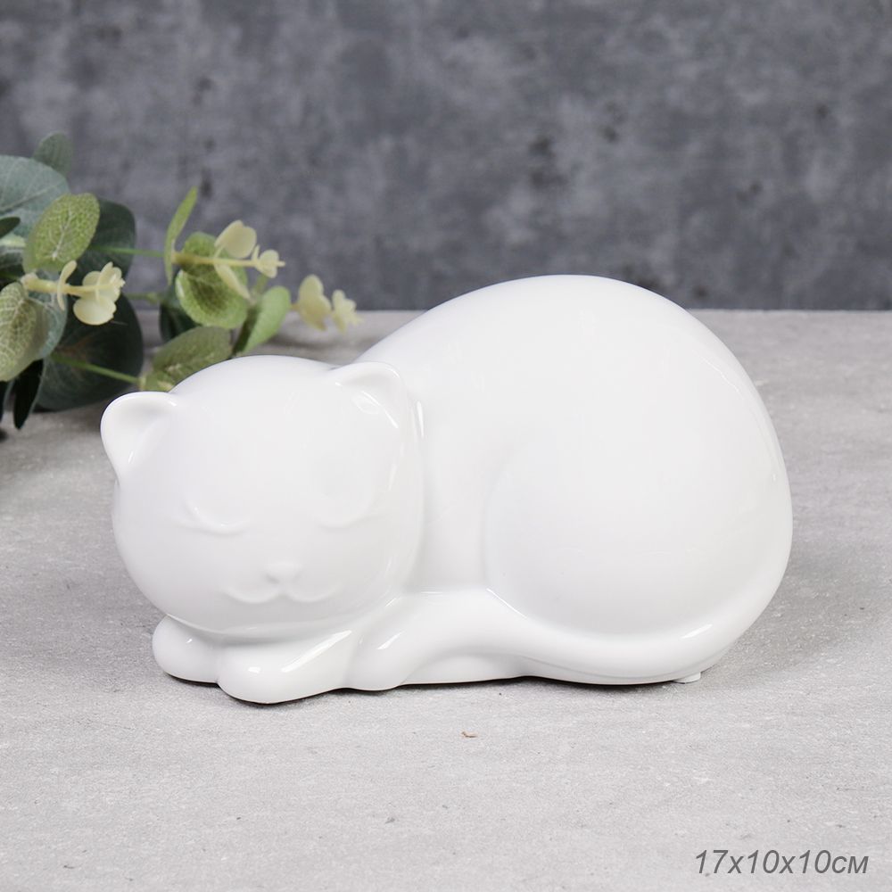 Статуэтка Кошка, керамика, 17 х 10 х 10 см
