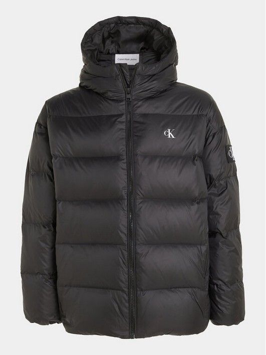 Calvin klein jeans 2024 hooded down jacket