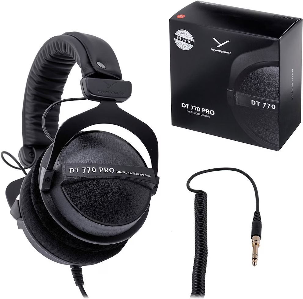 Наушники Полноразмерные Beyerdynamic DT 770 250 pro Проводное 250