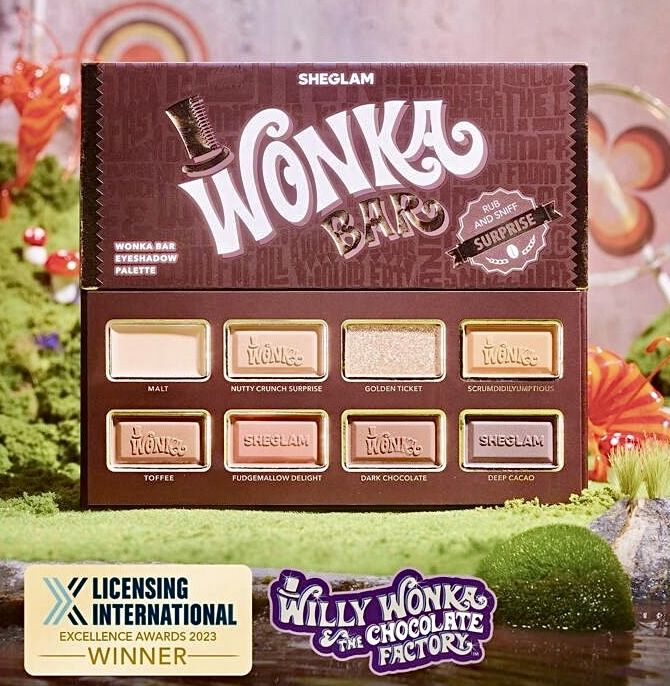 Вилли Вонка палетка в виде фигурки шоколадки Willy Wonka (оригинал)
