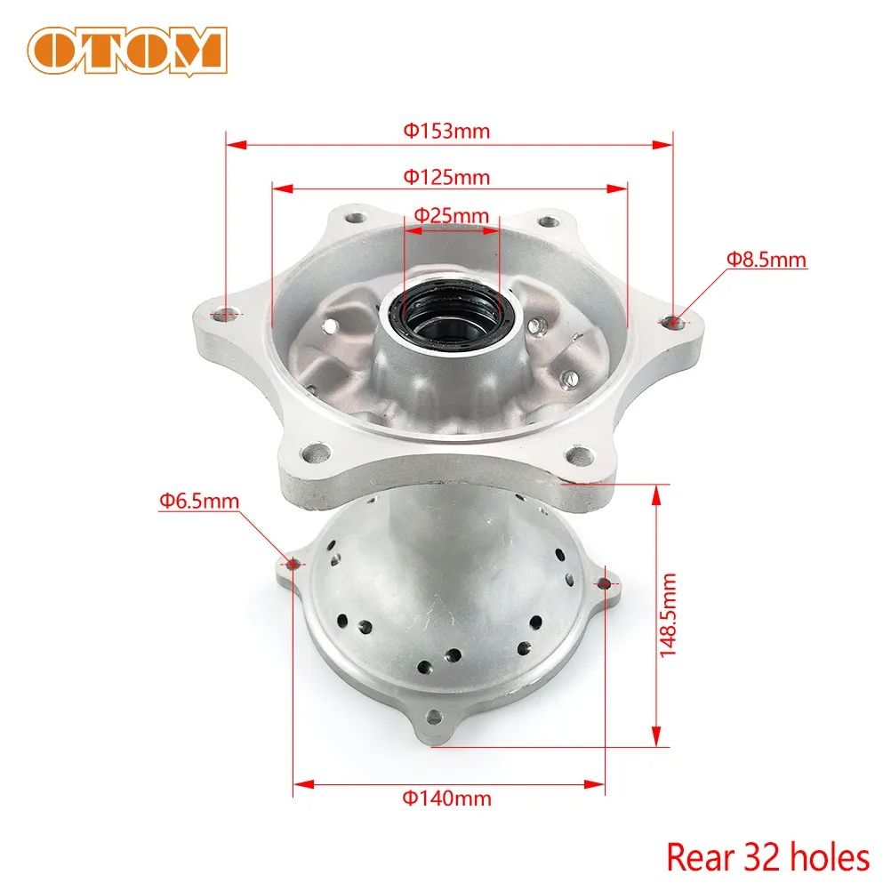 Задняя ступица на колесо мотоцикла HONDA BSE KAYO CRF250R CRF250X CRF450R CRF450X — фото 3