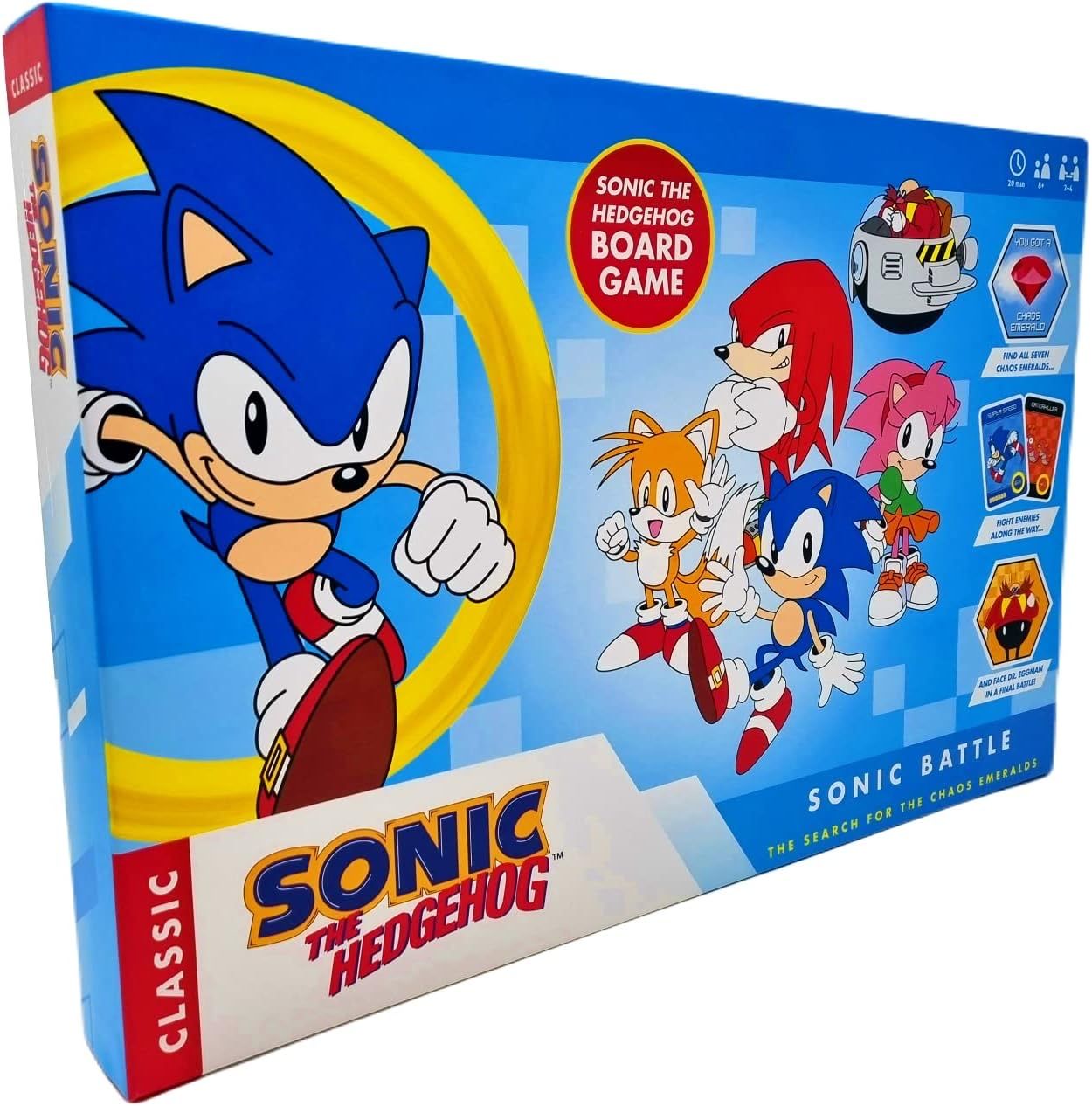 Настольная игра Sonic the Hedgehog Sonic Battle В поисках Изумрудов Хаоса