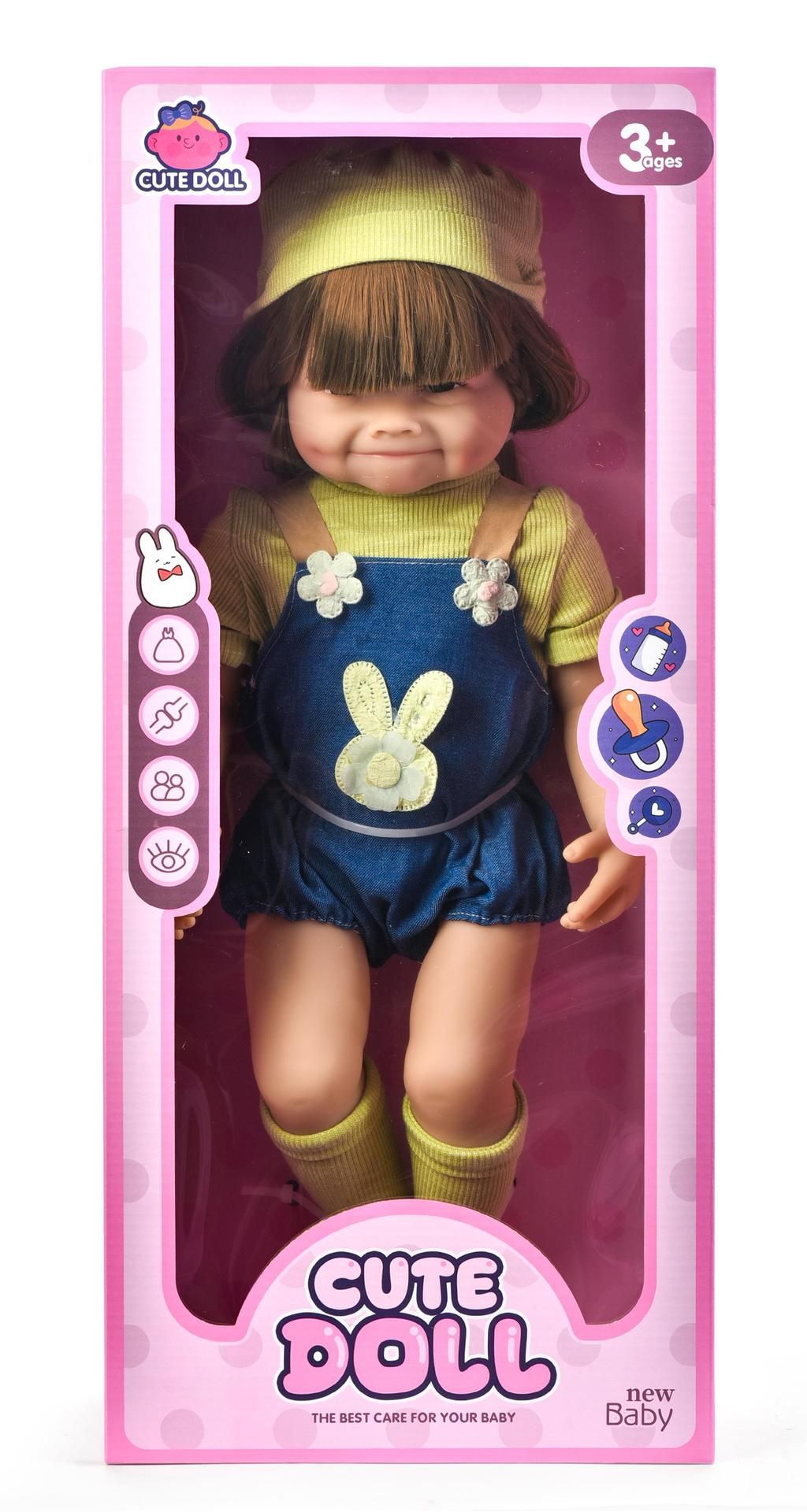 Симулятор куклы Ребенок Резиновая игрушка для девочек - купить с ...