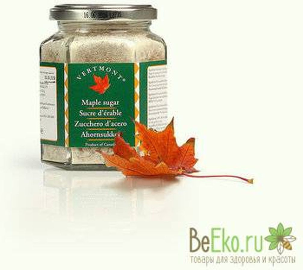 Сахар Vertmont Кленовый, органический, 150 г - купить с доставкой по ...