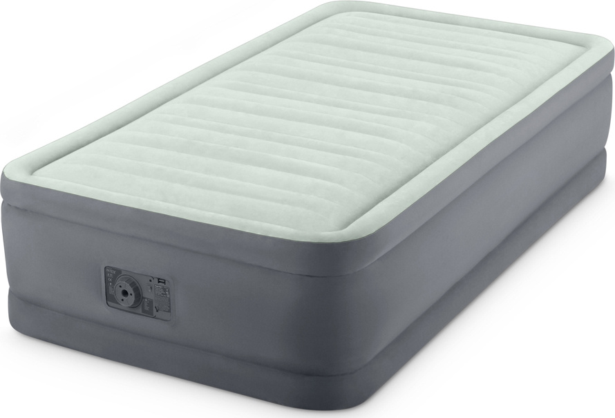 Односпальная надувная кровать Intex 64902 Premaire Elevated Airbed + насос (99х191х46см)  #1