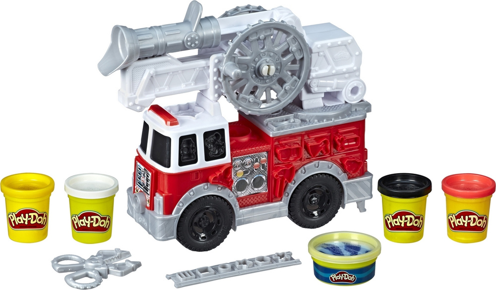 Игровой набор Hasbro Плей-До Пожарная Машина PLAY-DOH E6103, масса для лепки #1