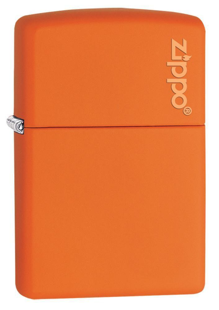 Зажигалка ZIPPO бензиновая Classic Orange Matte #1