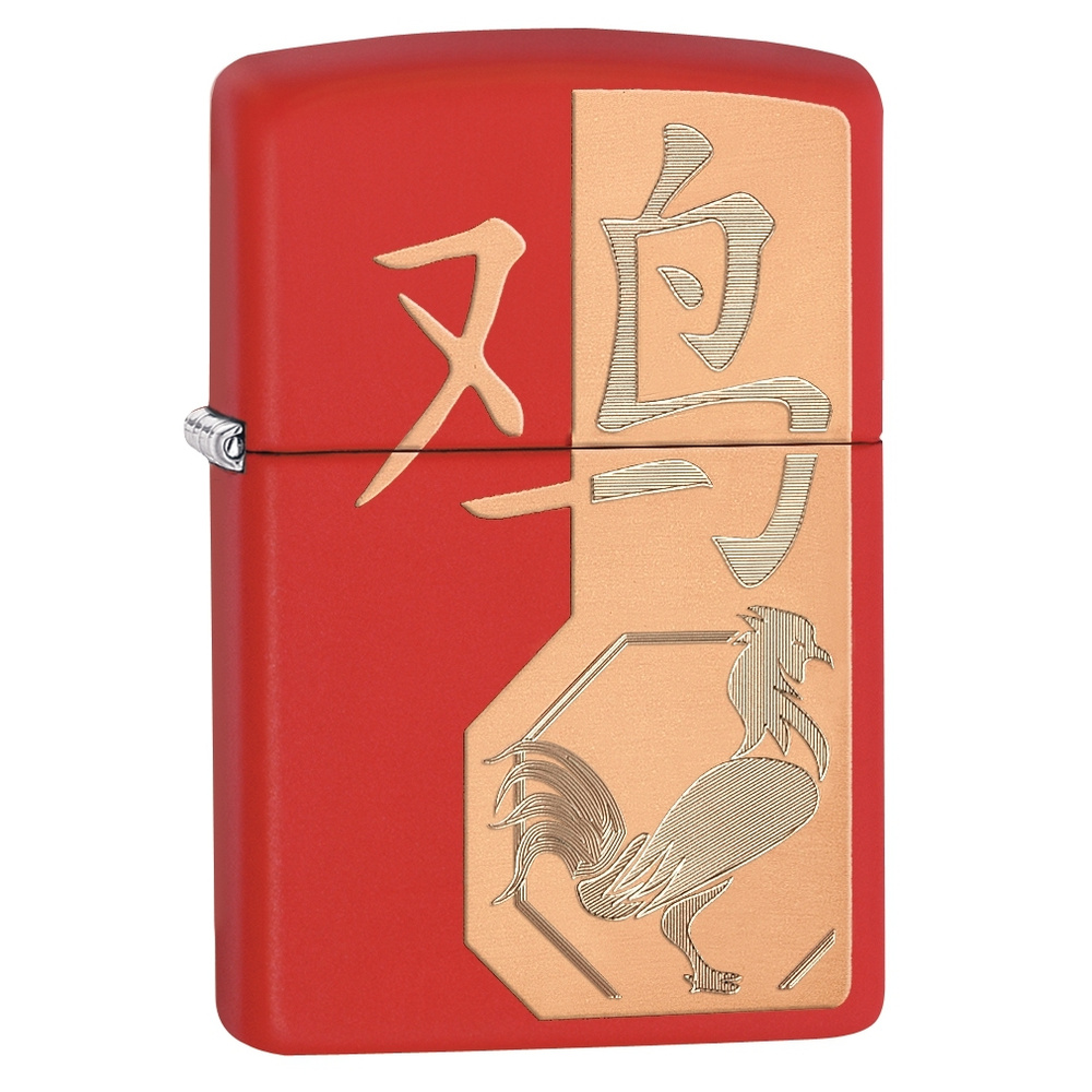 Зажигалка бензиновая ZIPPO Classic Red Matte #1