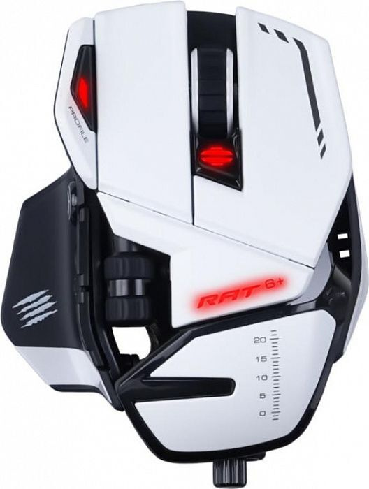 Игровая мышь Mad Catz R.A.T. 6+ (White) #1