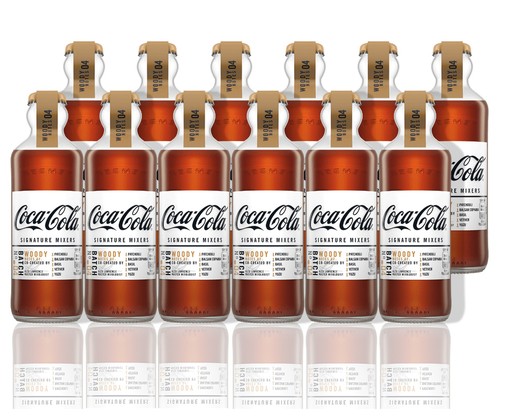 Газированный напиток COCACOLA signature mixers № 04 WOODY, 200 мл., 12