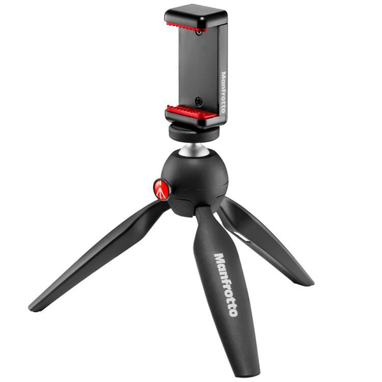 Manfrotto Штатив с держателем смартфона (MKPIXICLAMP-BK) #1