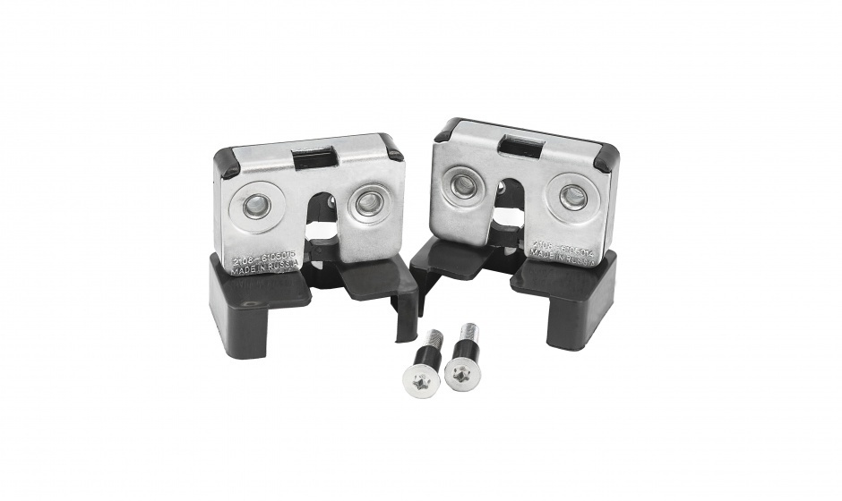 Замок двери бесшумный "ПТИМАШ" ВАЗ 2170 (Комплект 2 шт +2 болта ...