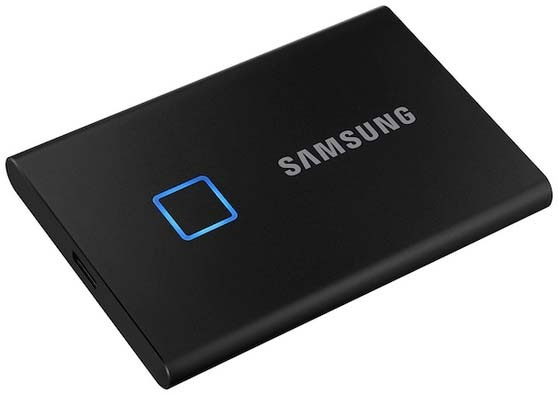 Samsung 500 ГБ Внешний SSD-диск T7 Touch (MU-PC500K/WW), черный #1