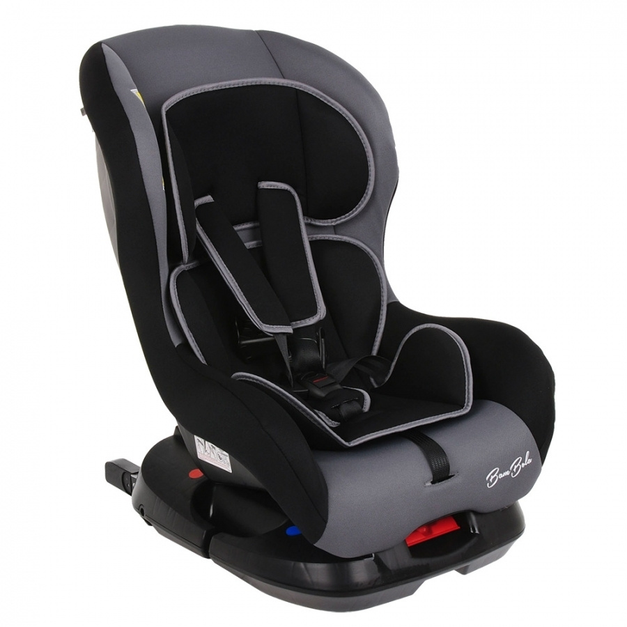 Автокресло детское 0-18, Bambola Bambino, группа 0-1, положение лежа, Isofix, цвет серый  #1