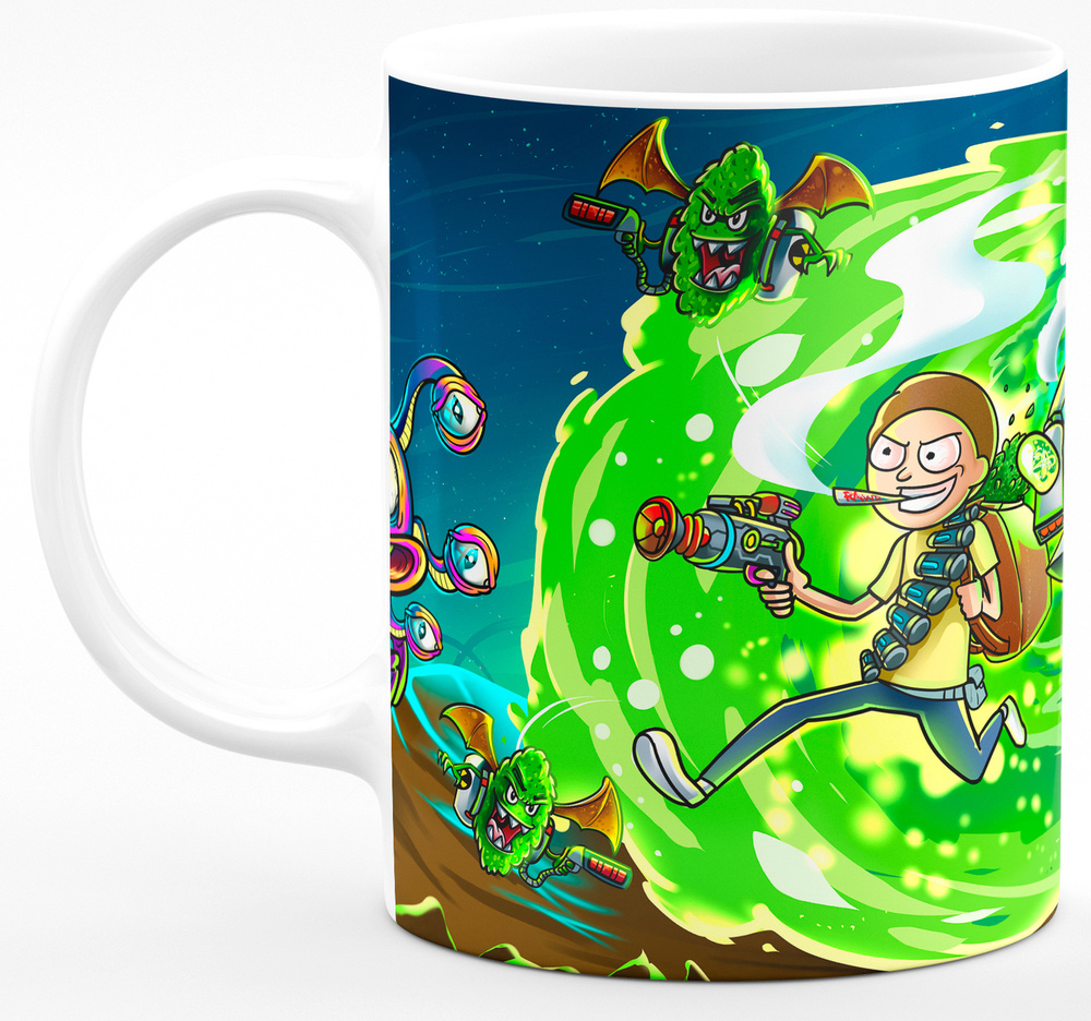 Кружка 1st color "Рик и Морти в портале", 330 мл - купить по доступным ...