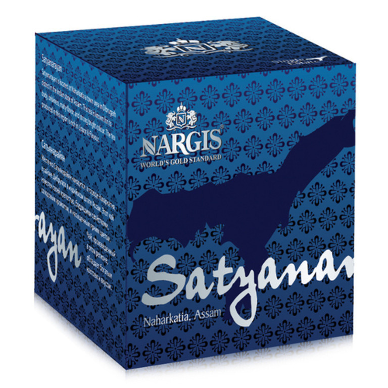 Чай листовой черный индийский Ассам Nargis Satyanarayan 100г #1