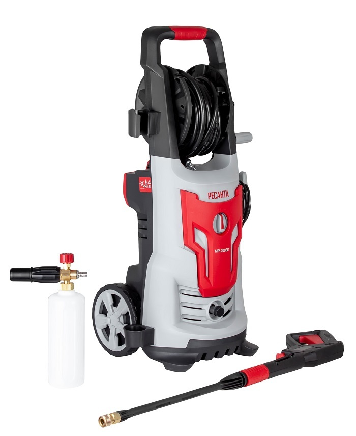 Мойка высокого давления , минимойка , МР-200БП (200 бар, 2500вт, с функцией самовсасывания) #1
