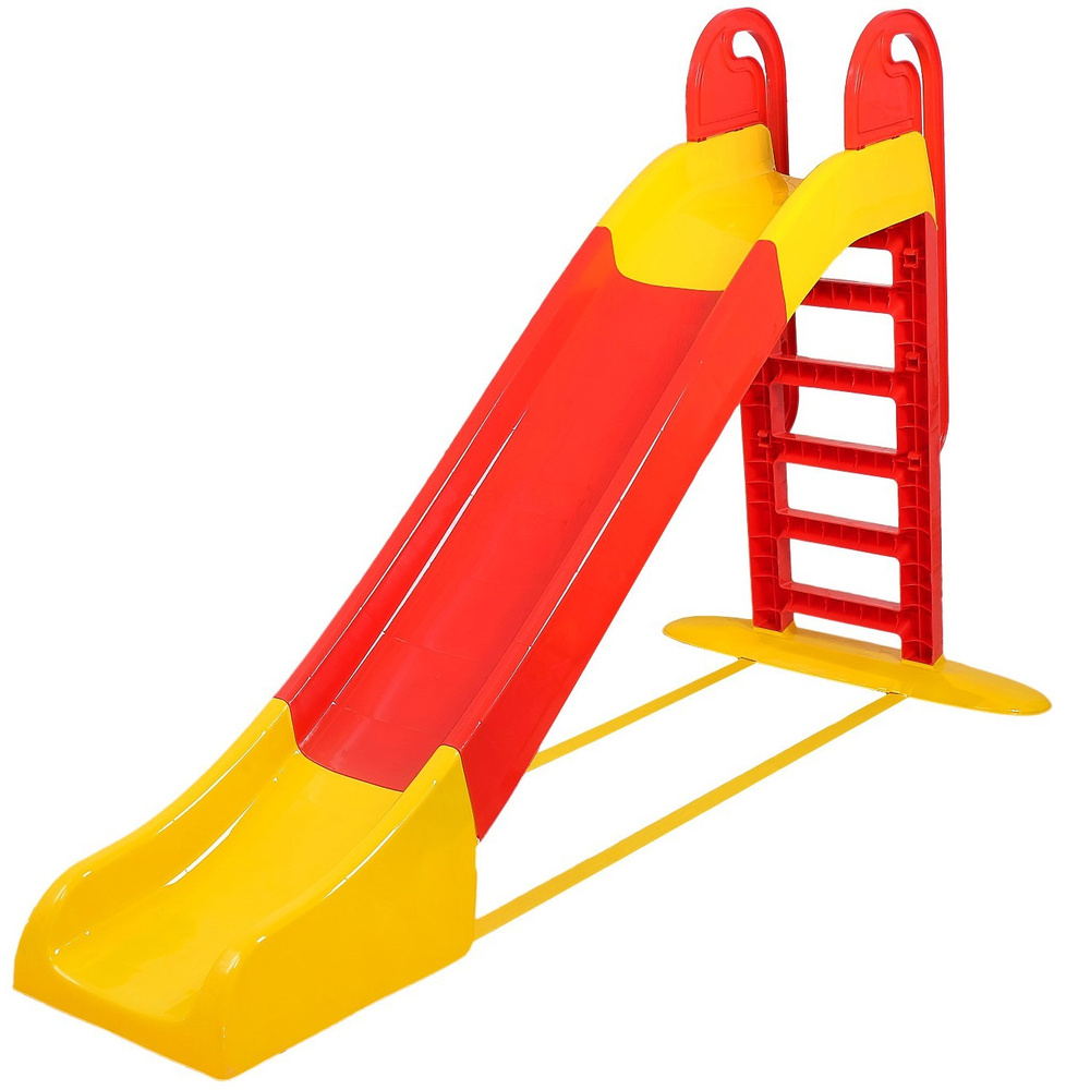 Детская пластиковая игрушка "Горка большая" для катания дома, на даче ...