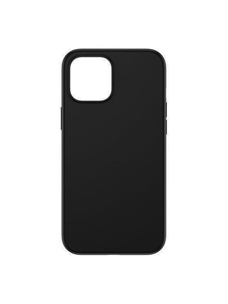 Чехол накладка Rock Liquid Silicone Case для Apple iPhone 12 mini, черный #1