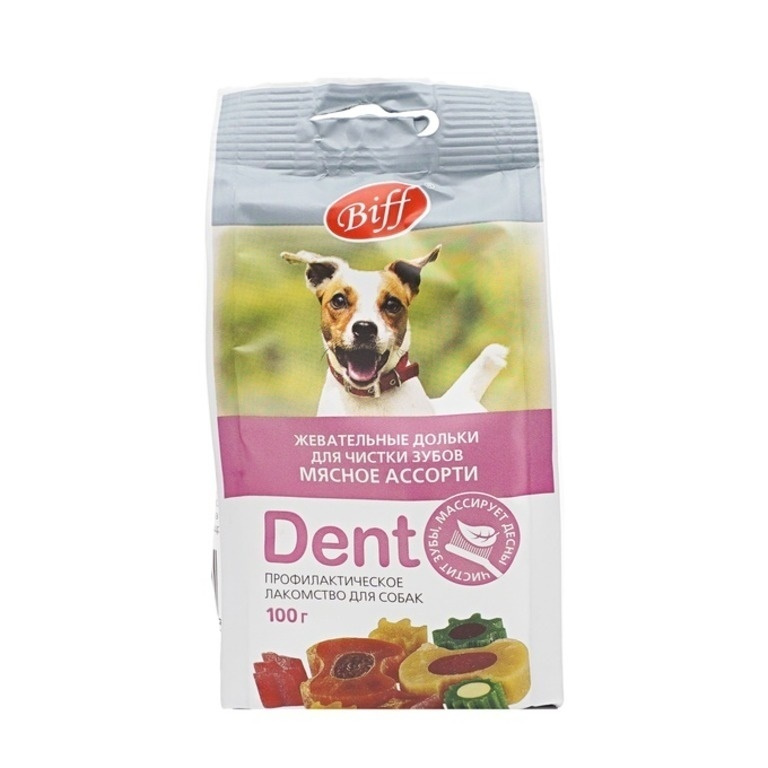 TiTBiT TitBit Жевательные дольки Dent мясное ассорти 100гр - купить с ...