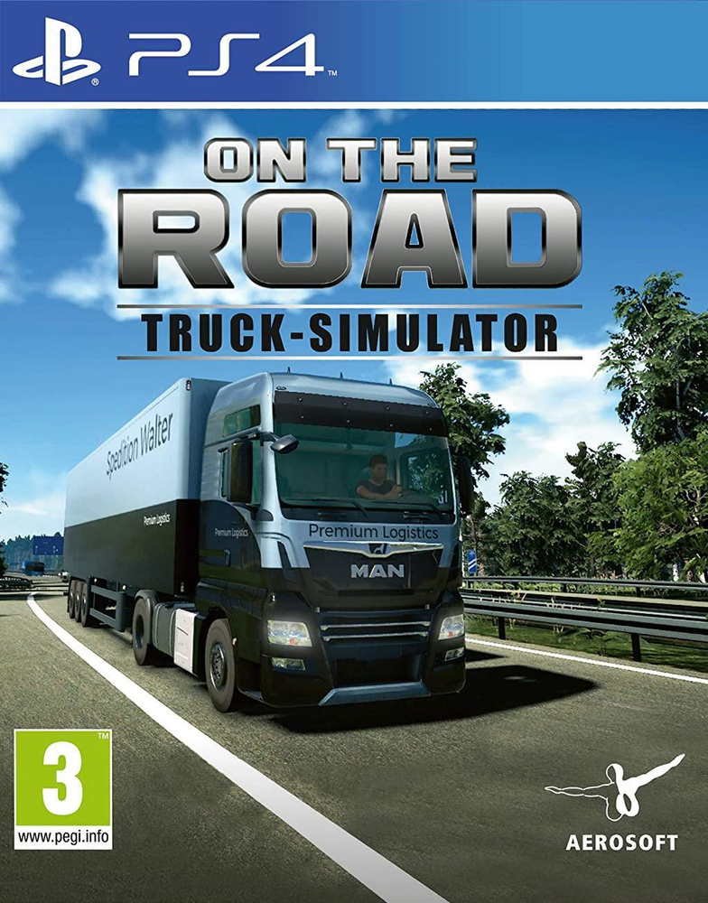 Игра On The Road Truck Simulator (PlayStation 4, PlayStation 5, Английская версия)  #1